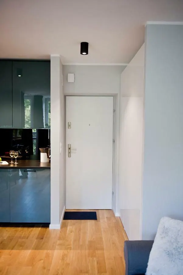 Apartament Powisle With Balcony Warsaw Poland